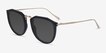 Succession Black AcetateSunglass Frames from EyeBuyDirect, Angle View