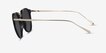 Succession Black AcetateSunglass Frames from EyeBuyDirect, Side View