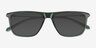 Fortify Vert AcétateSoleil de Lunette de vue d'EyeBuyDirect, Vue Rapprochée