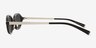 Merrick Black MetalSunglass Frames from EyeBuyDirect, Side View