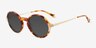 Fairchild Tortoise AcetateSunglass Frames from EyeBuyDirect, Angle View