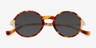 Fairchild Tortoise AcetateSunglass Frames from EyeBuyDirect, Closed View