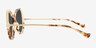 Lockwood Tortoise White AcetateSunglass Frames from EyeBuyDirect, Side View