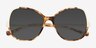 Lockwood Tortoise White AcetateSunglass Frames from EyeBuyDirect, Closed View