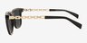Radcliffe Black Eco-friendlySunglass Frames from EyeBuyDirect, Side View