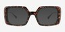 Arlington Tortoise MetalSunglass Frames from EyeBuyDirect, Front View