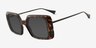 Arlington Tortoise MetalSunglass Frames from EyeBuyDirect, Angle View