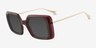 Arlington Purple MetalSunglass Frames from EyeBuyDirect, Angle View