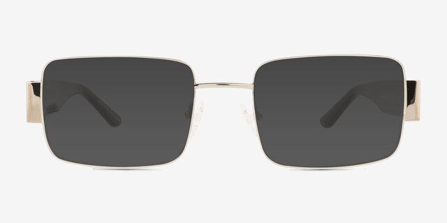 Holt Silver MetalSunglass Frames from EyeBuyDirect, Front View