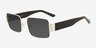 Holt Silver MetalSunglass Frames from EyeBuyDirect, Angle View