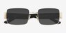 Holt Silver MetalSunglass Frames from EyeBuyDirect, Closed View