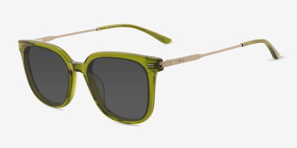Green Visia -  Metal Sunglasses