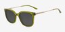 Visia Green MetalSunglass Frames from EyeBuyDirect, Angle View