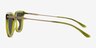 Visia Green MetalSunglass Frames from EyeBuyDirect, Side View