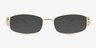 Thalmer Silver AcetateSunglass Frames from EyeBuyDirect, Front View