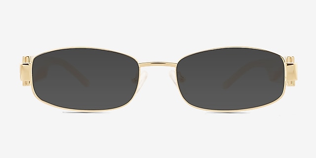 Thalmer Gold AcetateSunglass Frames from EyeBuyDirect, Front View