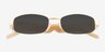 Thalmer Gold AcetateSunglass Frames from EyeBuyDirect, Closed View