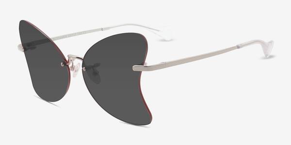 Silver Gossamer -  Metal Sunglasses