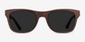 Bosk Wood Wood-textureSunglass Frames from EyeBuyDirect, Front View