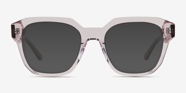 Teak Gray AcetateSunglass Frames from EyeBuyDirect, Front View