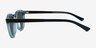 Blackwood Blue AcetateSunglass Frames from EyeBuyDirect, Side View