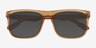 Habitat Brown AcetateSunglass Frames from EyeBuyDirect, Closed View