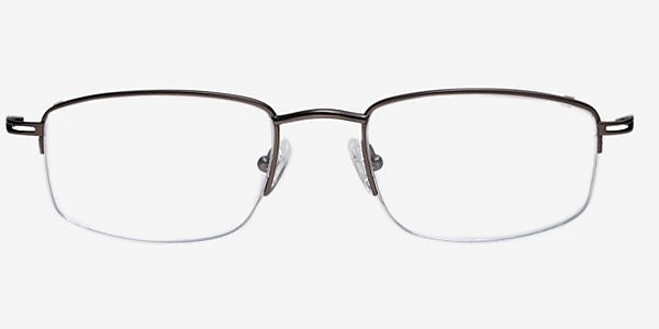 Chancellor Brown Titanium Eyeglass Frames