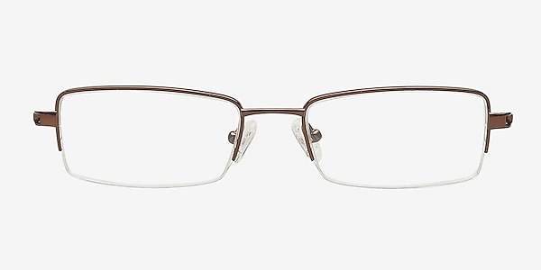 Sasovo Brown Titanium Eyeglass Frames