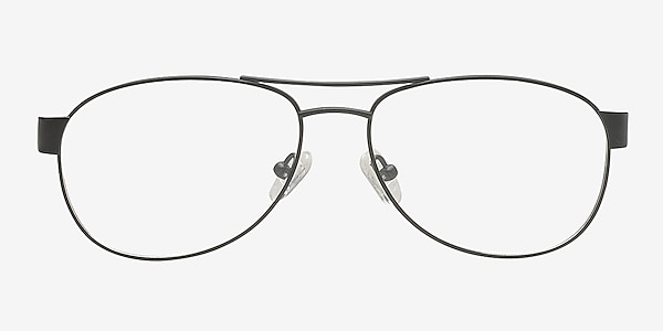 Vody Black Titanium Eyeglass Frames
