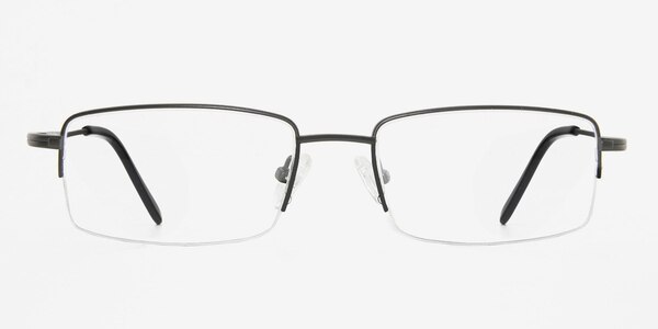 Arian Gunmetal Titane Montures de lunettes de vue