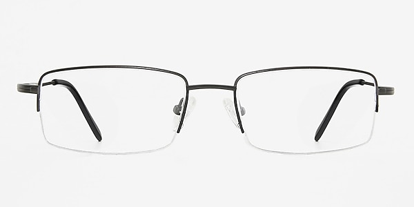 Arian Gunmetal Titanium Eyeglass Frames