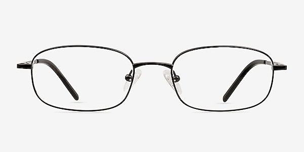 Caden Black Titanium Eyeglass Frames