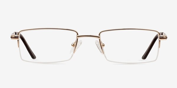 Armando Golden Titanium Eyeglass Frames