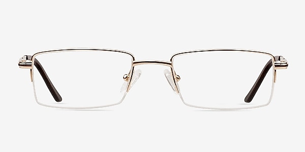 Armando Golden Titanium Eyeglass Frames