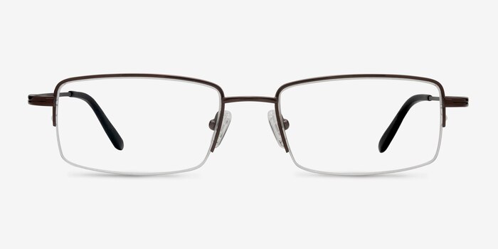 Graphic  Coffee  Titanium Montures de lunettes de vue d'EyeBuyDirect