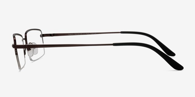 Graphic Coffee TitaniumEyeglass Frames from EyeBuyDirect, Side View