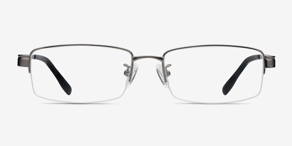 Emerge Gunmetal Titanium Eyeglass Frames