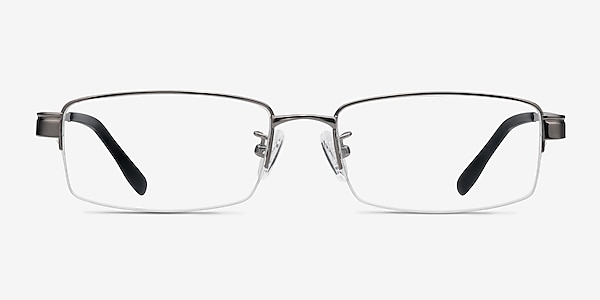 Emerge Gunmetal Titanium Eyeglass Frames