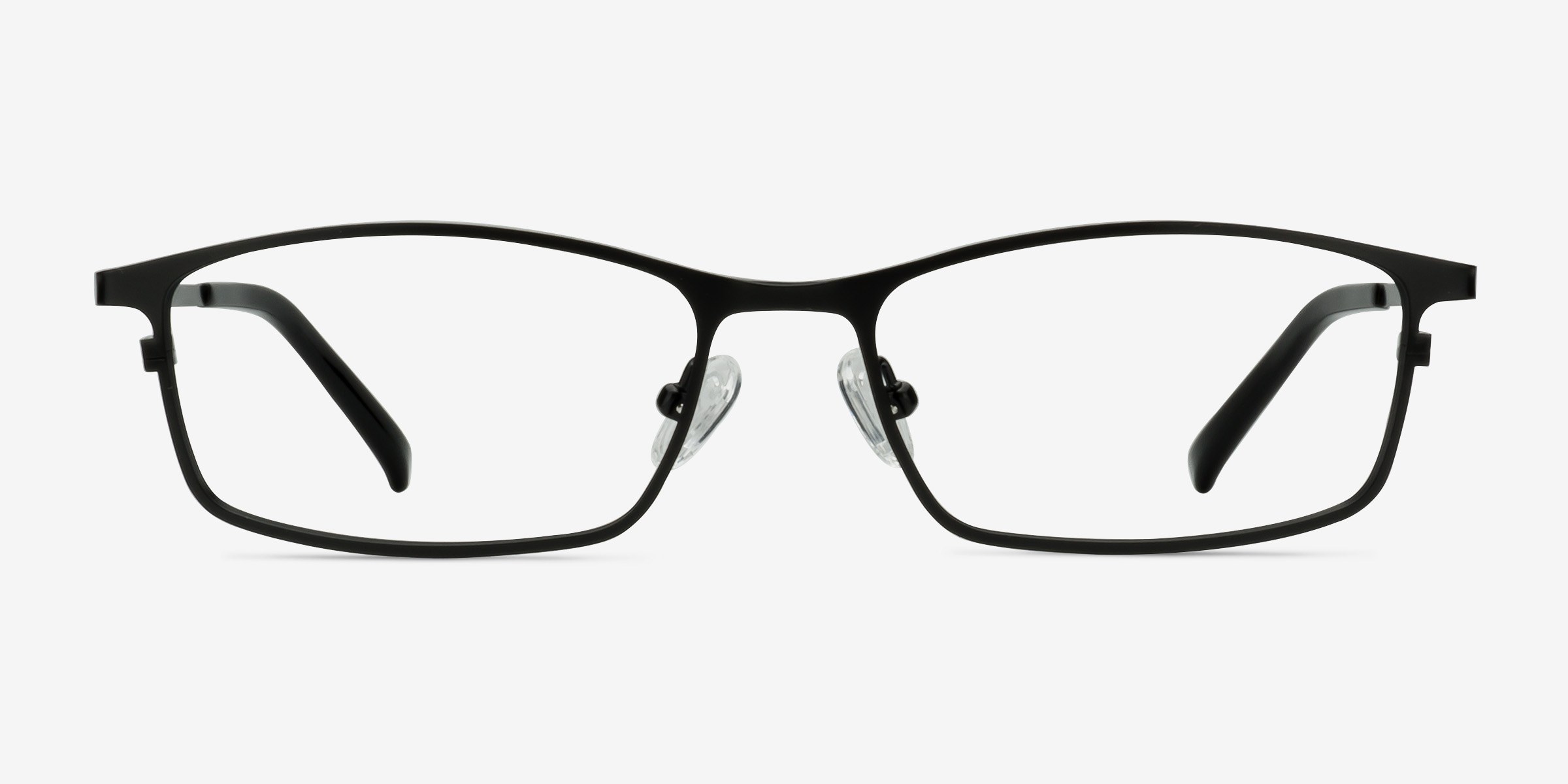 Present Rectangle Black Full Rim Eyeglasses Eyebuydirect Canada 