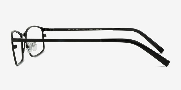 Present Noir Titanium Montures de lunettes de vue d'EyeBuyDirect
