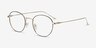 Aegis Black TitaniumEyeglass Frames from EyeBuyDirect, Angle View