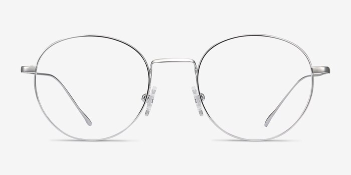 Aegis Argenté Titanium Montures de lunettes de vue d'EyeBuyDirect