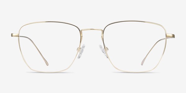 Future Golden Titanium Eyeglass Frames