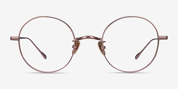 Berlioz Rose Gold Titanium Eyeglass Frames