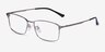 Constant Gunmetal TitaniumEyeglass Frames from EyeBuyDirect, Angle View