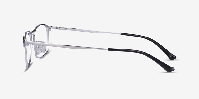 Constant Silver TitaniumEyeglass Frames from EyeBuyDirect, Side View