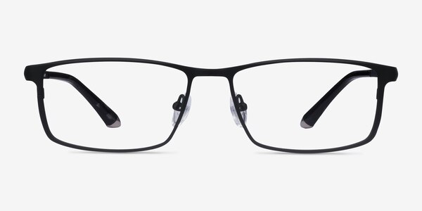 Driven Black Titanium Eyeglass Frames