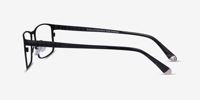 Driven Black Titanium Eyeglass Frames from EyeBuyDirect