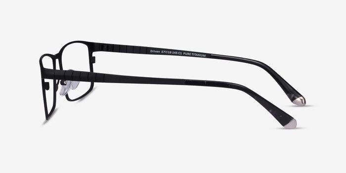 Driven Noir Titanium Montures de lunettes de vue d'EyeBuyDirect