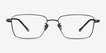 Canto Gunmetal TitaniumEyeglass Frames from EyeBuyDirect, Front View